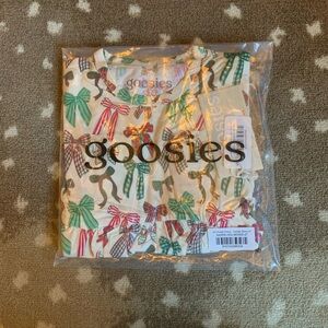 BNWT Goosies 3/4 Sleeve Pocket Dress- Festive Bows Size: 2T